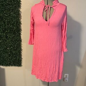 Soho Pink Backless Dress